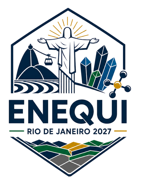 Logo do 39º Encontro Nacional dos Estudantes de Química — ENEQUI