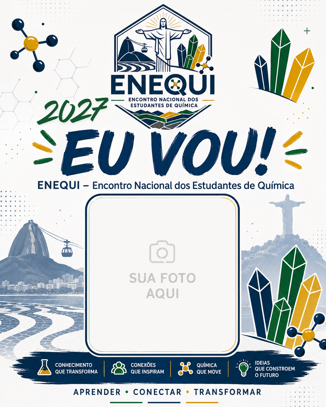Flyer EU VOU do ENEQUI